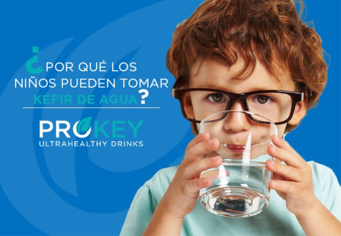 El Kéfir de agua es beneficioso para los niños