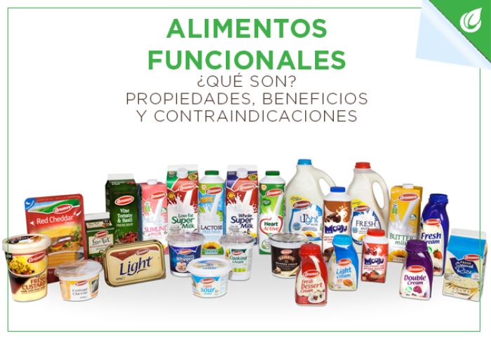 ¿Cuáles son las propiedades, los beneficios y las contraindicaciones al tomar alimentos funcionales naturales?