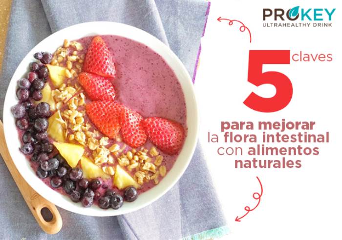 Alimentos naturales para mejorar flora intestinal