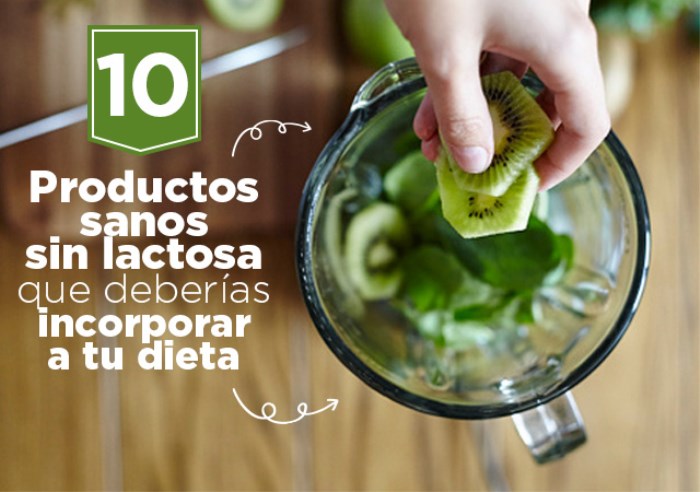 Alimentos sanos sin lactosa