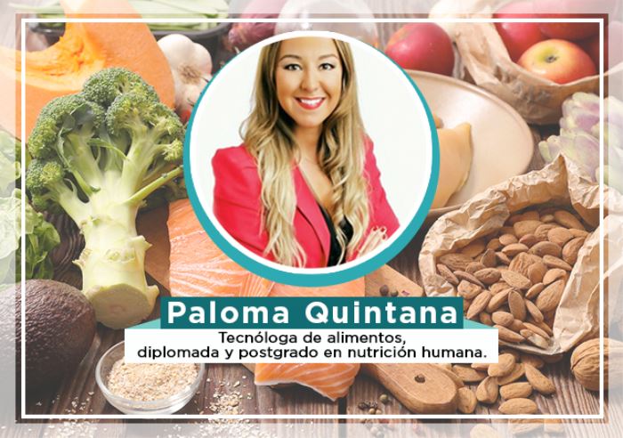 Entrevista con la nutricionista Paloma Quintana