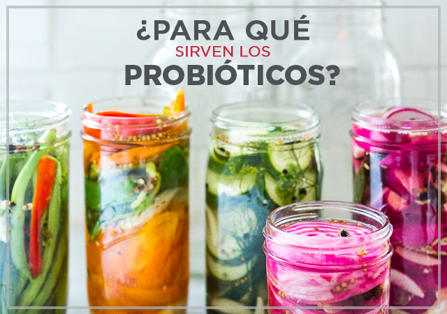 para qué sirven los probióticos