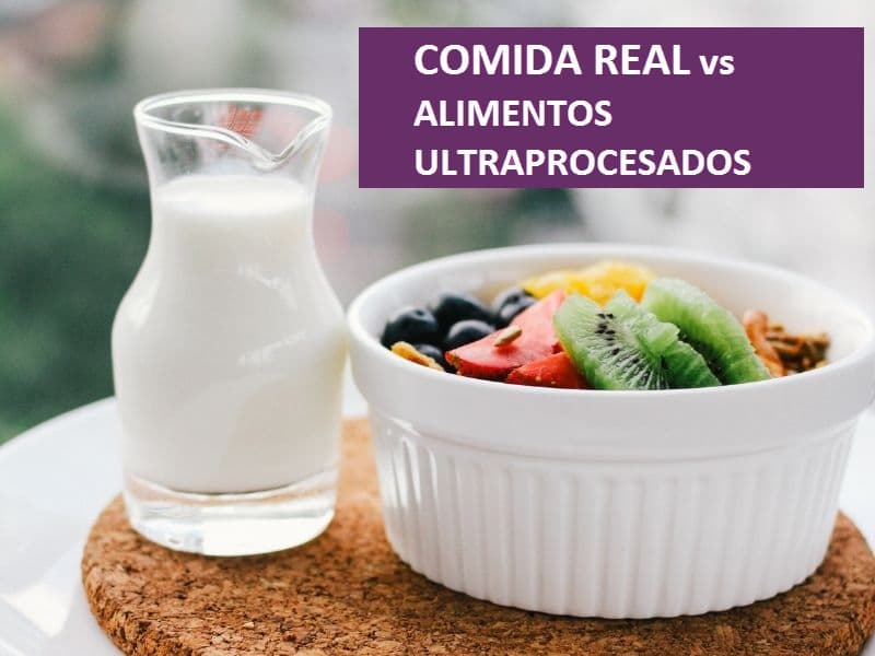 Lee más sobre el artículo Comida real y alimentos ultraprocesados: diferencias y efectos en la salud