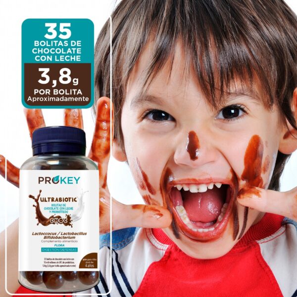 probioticos de chocolate para niños