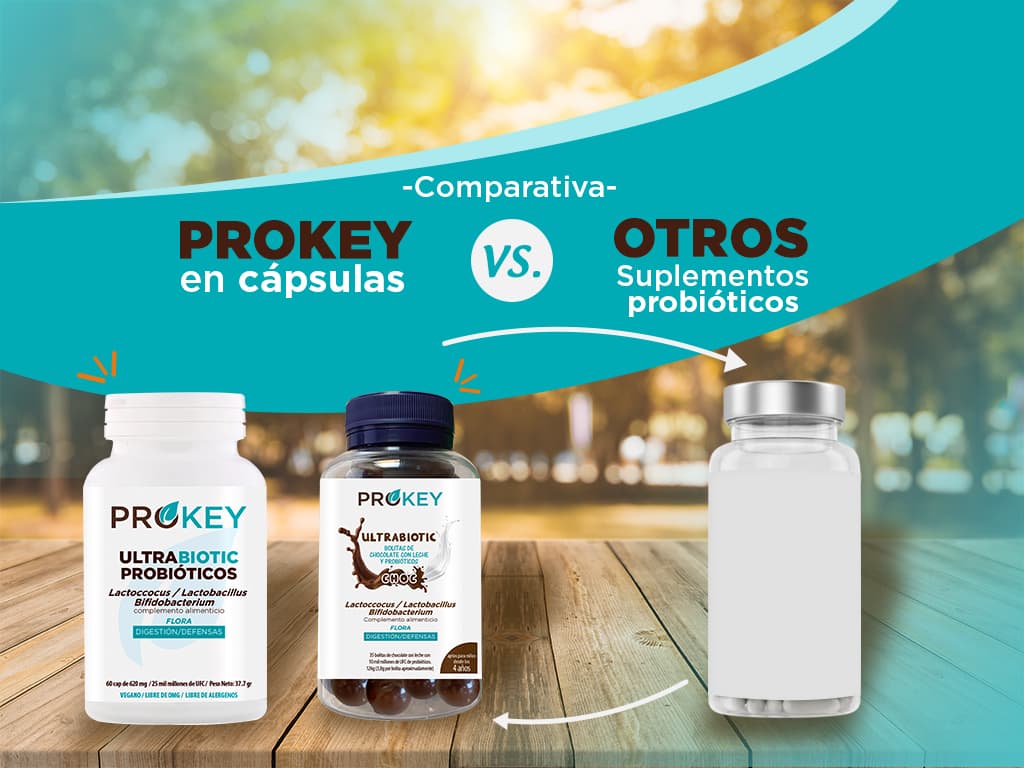 Probióticos en cápsulas